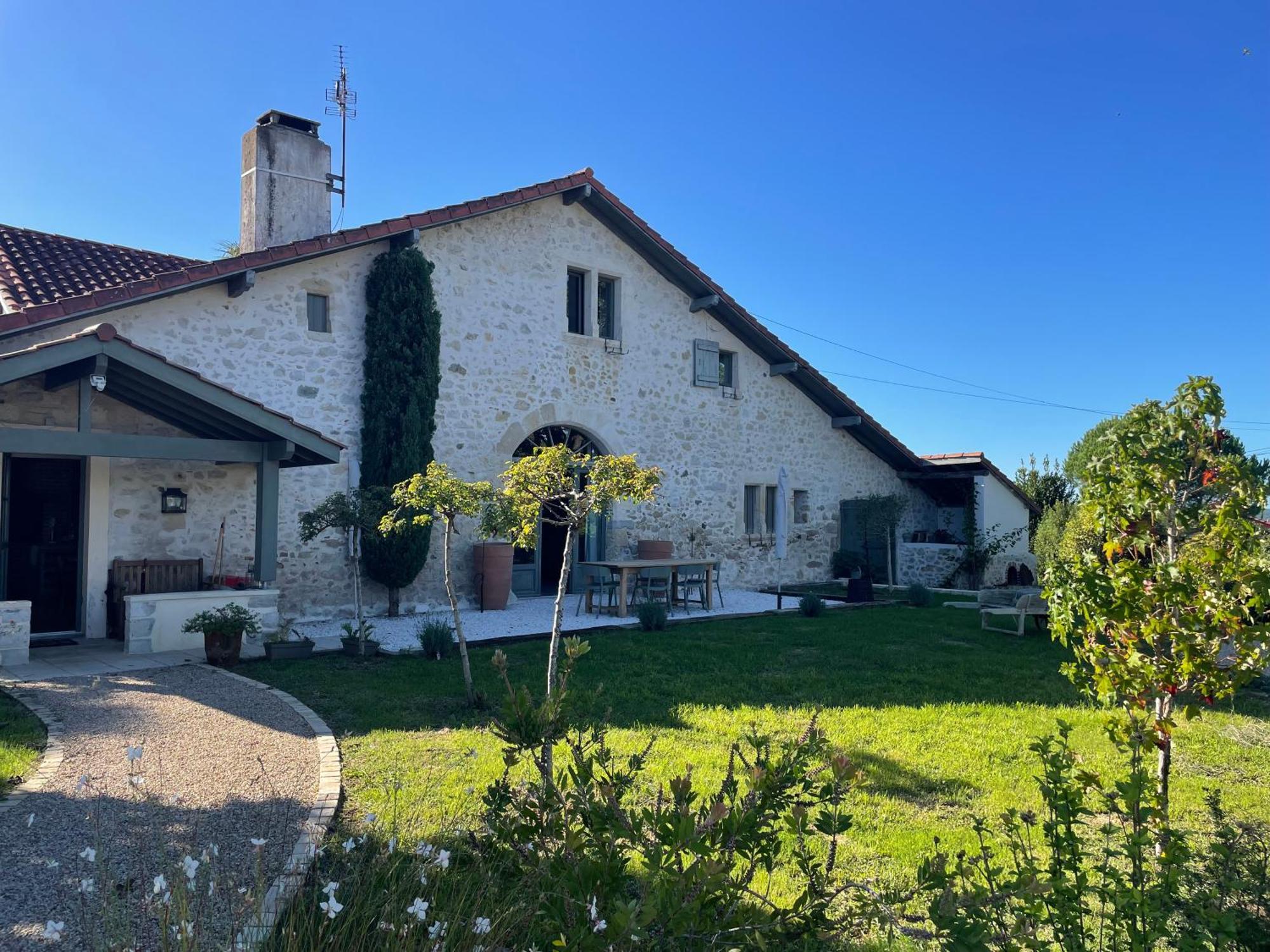 La Bastide De Guiche Entre Ocean Et Montagnes Leilighet Eksteriør bilde