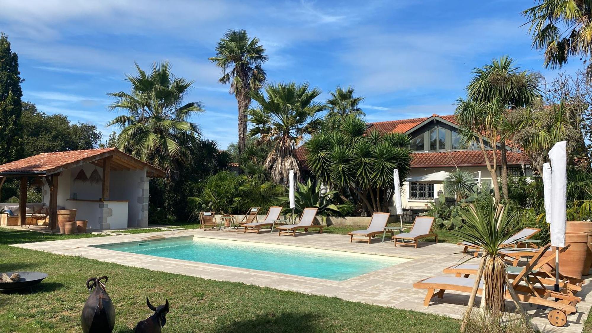 La Bastide De Guiche Entre Ocean Et Montagnes Leilighet Eksteriør bilde